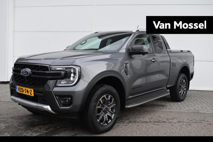 Ford Ranger 2.0 Wildtrack Super Cab EcoBlue Apple carplay, a, Auto's, Ford, Bedrijf, Te koop, Ranger, 4x4, ABS, Achteruitrijcamera