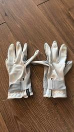 Witte handschoentjes paardrijden fouganza, Dieren en Toebehoren, Paardrijkleding, Ophalen of Verzenden, Zo goed als nieuw, Overige soorten