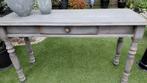 Sidetable, 100 tot 150 cm, Ophalen of Verzenden, Zo goed als nieuw, Brocant