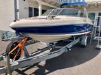 Rinker Captiva 192BR met geremde trailer, Watersport en Boten, Ophalen, Binnenboordmotor, Zo goed als nieuw, 200 pk of meer
