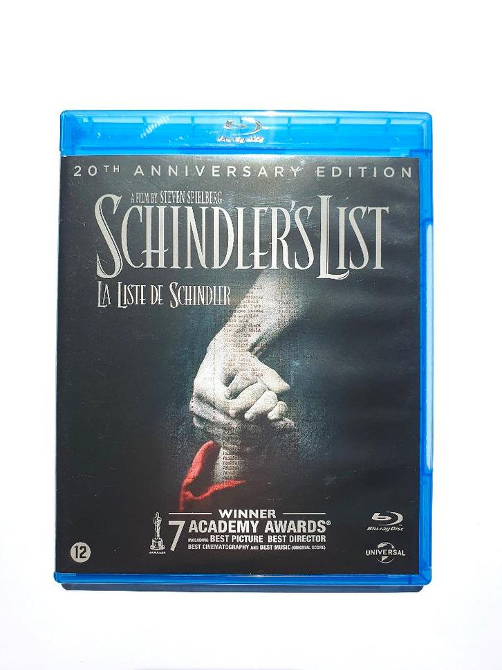 Schindler's List, Cd's en Dvd's, Blu-ray, Zo goed als nieuw, Drama, Ophalen of Verzenden