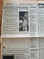 Sint-sala-bim Sinterklaasprijsvraag voor AVRO-radio (1968), Ophalen of Verzenden, 1960 tot 1980, Knipsel(s)