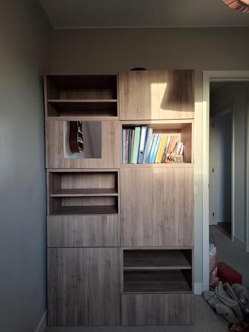 Modulaire kledingkast - 4 delen, 120cm breed beschikbaar voor biedingen