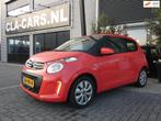 Citroen C1 1.2 PureTech Airscape Shine, Euro 5, Stof, Gebruikt, Zwart