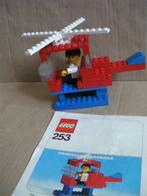 Lego set 253, helikopter met piloot, compleet met boekje, Ophalen of Verzenden, Gebruikt