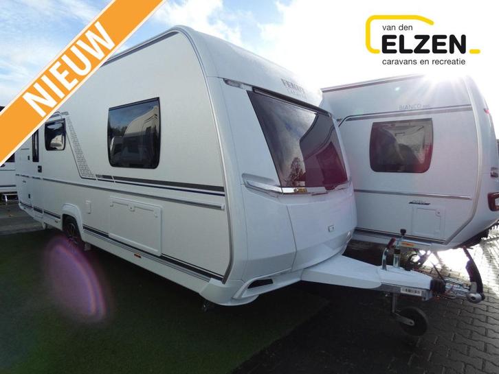 Fendt Bianco Activ 550 KMG Model 2026, bekl. Savio, Caravans en Kamperen, Caravans, Bedrijf, tot en met 5, 1250 - 1500 kg, Treinzit