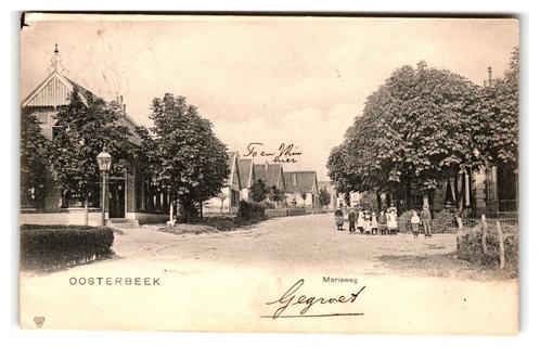 Oosterbeek, Mariaweg, Verzamelen, Ansichtkaarten | Nederland, Gelopen, Gelderland, Voor 1920, Verzenden