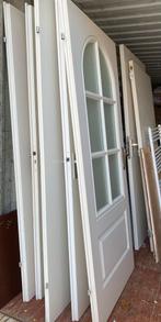 Diverse binnendeuren: opdek, stomp, glas, brandvertragend, Ophalen, Gebruikt, 80 tot 100 cm, Binnendeur