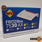 AVM FRITZ!Box 7530 AX International router Wit/rood | Nieuw, Computers en Software, Netwerk switches, Nieuw