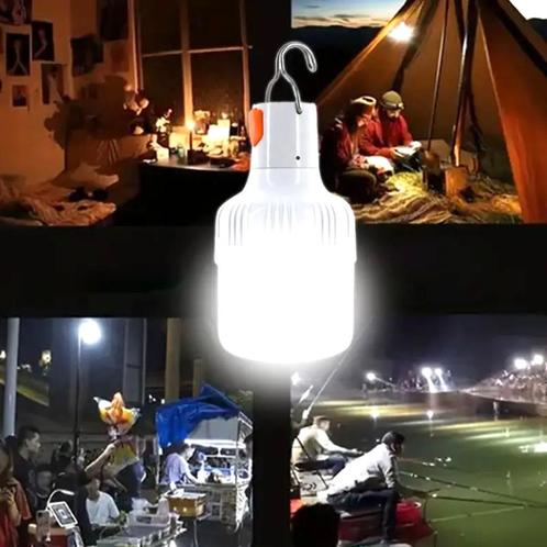 Oplaadbare USB camping of noodverlichting, Caravans en Kamperen, Zaklampen, Nieuw, Accu, Verzenden