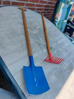 Tuin Gereedschap Set: Schop en Hark kinder, Tuin en Terras, Hand-tuingereedschap, Ophalen of Verzenden, Gebruikt, Hark, Onbekend