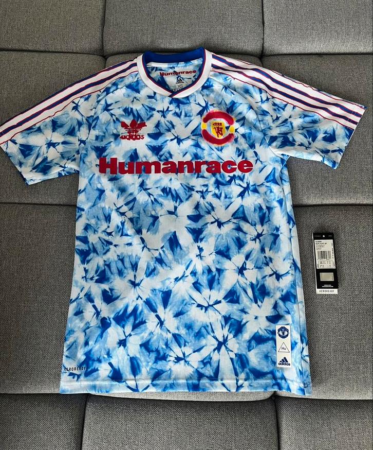 Nieuw Origineel Adidas Man. united Humanrace Shirt Maat XS, Sport en Fitness, Voetbal, Nieuw, Shirt, Maat XS of kleiner, Ophalen of Verzenden