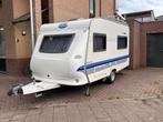 Caravan Hobby 400 SF+voortent met uitbouw en luifel+mover, Caravans en Kamperen, Caravans, 65 kg, Treinzit, 750 - 1000 kg, Particulier