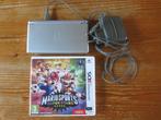 Nintendo DS lite met oplader en 3DS Mario Sports Superstars, Spelcomputers en Games, Ophalen of Verzenden, Zo goed als nieuw, Zilver