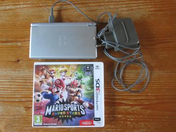 Nintendo DS lite met oplader en 3DS Mario Sports Superstars beschikbaar voor biedingen