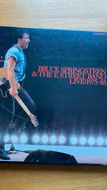 Bruce Springsteen - Live 1975 - 1985 - Box 3 cd's beschikbaar voor biedingen