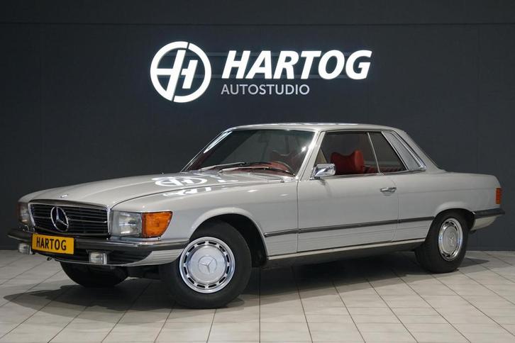 Mercedes-Benz SLC 350, Auto's, Oldtimers, Bedrijf, Te koop, Mercedes-Benz, Benzine, Coupé, Automaat, Zilver of Grijs, Stof