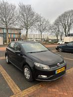 Nette Volkswagen Polo 1.0 TSI 2016, Voorwielaandrijving, Stof, Metallic lak, Zwart