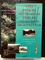 Gids voor de Nederlandse tuin-en landschapsarchitectuur, Boeken, Studieboeken en Cursussen, Diverse auteurs, Zo goed als nieuw