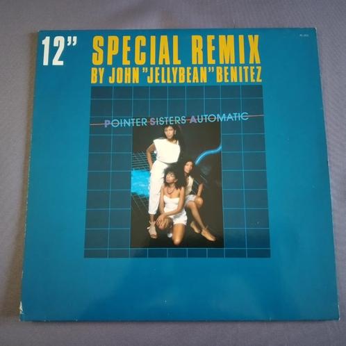 maxi. pointer sisters. automatic. special remix. M-, Cd's en Dvd's, Vinyl | Pop, 12 inch, Ophalen of Verzenden