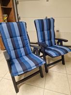 4 tuinstoelen Hartman, Ophalen, Gebruikt, Kunststof, Inklapbaar