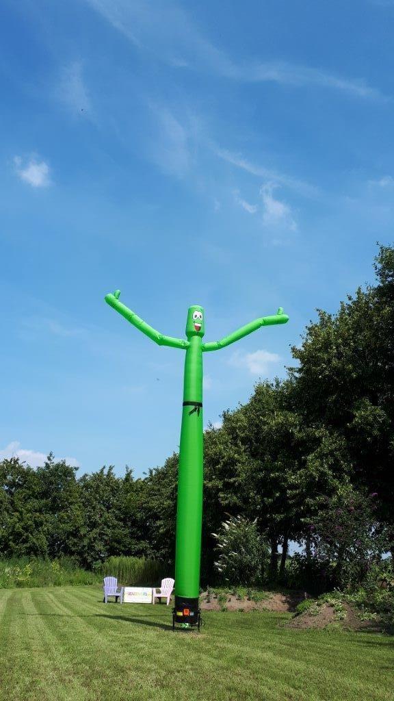 Skydancer Groen 6 meter van skytubesshop, Hobby en Vrije tijd, Feestartikelen, Nieuw, Feestartikel, Overige, Ophalen of Verzenden