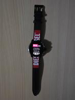 Diesel smartwatch 45,5 mm Griffed touchscreen, Ophalen of Verzenden, Zo goed als nieuw, Zwart