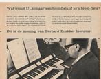 Retro reclame 1959 Solex brommer orgel organist dhr. Drukker, Verzenden, Overige typen