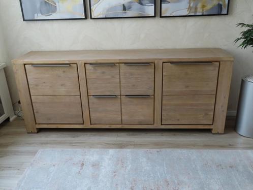 Complete set: eettafel, 6 stoelen, dressoir en salontafel, Huis en Inrichting, Complete inboedels, Ophalen