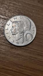 Oostenrijk - 10 Schilling 1989, Postzegels en Munten, Verzenden, Oostenrijk, Losse munt