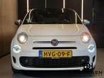 Fiat 500 1.0 Hybrid Rockstar LED Cabrio 12 MND GR,leer,airco, Auto's, Fiat, Voorwielaandrijving, Gebruikt, Euro 6, 4 stoelen