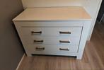 Witte commode, Ophalen, Gebruikt, 50 tot 70 cm, 100 cm of meer
