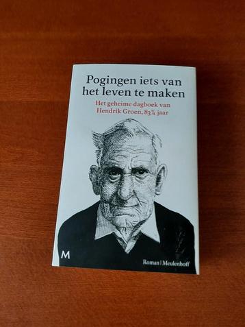Boek Hendrik Groen. Pogingen iets van het leven te maken.  beschikbaar voor biedingen