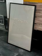 Fotolijsten 4 stuks 110 x 80 cm. Zwart alu. In één koop., Ophalen, Zo goed als nieuw