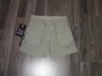 Schitterende dames korte broek ( maat 26 ) rare/raer, Kleding | Dames, Broeken en Pantalons, Overige kleuren, Kort, Ophalen of Verzenden