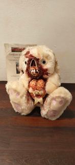 Undead Ted. Cream Bunny infected 2016, Verzamelen, Beren en Cherished Teddies, Ophalen, Zo goed als nieuw, Stoffen beer, Overige merken