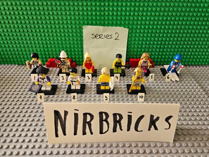 Lego 8684 verzamel minifiguren serie 2 Los, Kinderen en Baby's, Speelgoed | Duplo en Lego, Zo goed als nieuw, Lego, Complete set