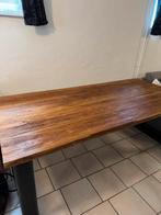 Romaro eettafel 220x100 teakhout, Huis en Inrichting, Tafels | Eettafels, Ophalen, Teakhout, 200 cm of meer, 50 tot 100 cm