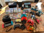 Nintendo Switch ultra compleet: 17 Games, controllers etc, Ophalen of Verzenden, Zo goed als nieuw, Met 2 controllers, Switch Original