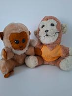 2 leuke aapjes, Ophalen of Verzenden, Zo goed als nieuw, Stoffen beer, Overige merken