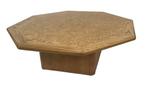Vintage salontafel coffee table jaren 80 hout design, Ophalen of Verzenden
