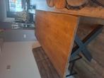 Eikenhouten eettafel, Huis en Inrichting, Tafels | Eettafels, Ophalen, 200 cm of meer, 50 tot 100 cm, Zo goed als nieuw