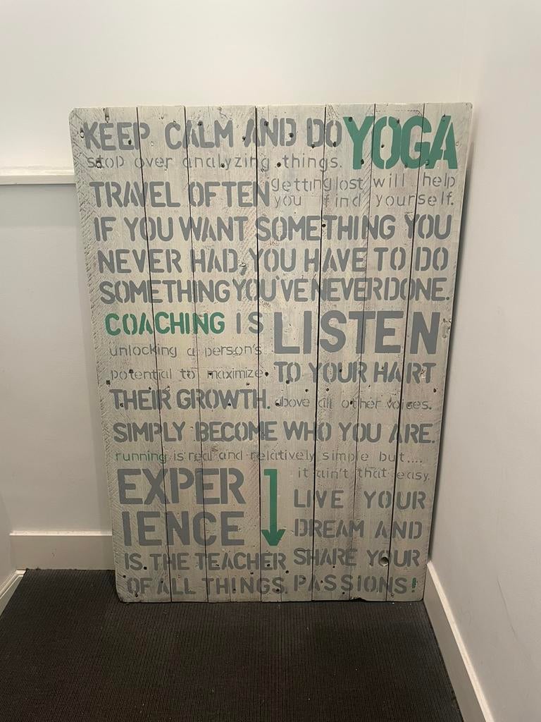 Decoratiebord, Ophalen, Zo goed als nieuw