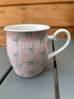 HEMA Mok met groene lammetjes, Keramiek, Ophalen of Verzenden, Zo goed als nieuw, Overige stijlen