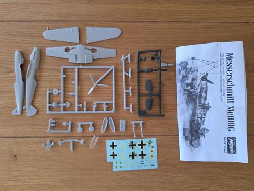 1:72 1/72 Hasegawa Messerschmitt Me109G, Hobby en Vrije tijd, Modelbouw | Vliegtuigen en Helikopters, Zo goed als nieuw, Vliegtuig