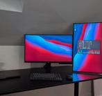 LG Ergo Dual 27QP88DP-BS - 27',2560 x 1440, IPS, In hoogte verstelbaar, Ophalen of Verzenden, Zo goed als nieuw
