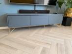 Te koop TV meubel modern 160x40x40, Huis en Inrichting, Kasten | Televisiemeubels, Ophalen, Zo goed als nieuw, 25 tot 50 cm, Minder dan 100 cm