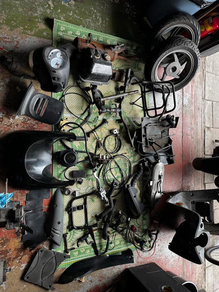 Sym Mio & Fiddle 2 Onderdelen - Alles Nog Aanwezig!, Fietsen en Brommers, Brommeronderdelen | Scooters, Gebruikt, SYM, Overige typen