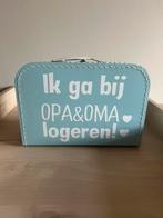 Logeer koffer kraamcadeau tip, Ophalen, Zo goed als nieuw