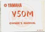 Yamaha V50 handleiding manual (7599z) bromfiets scooter, Ophalen of Verzenden